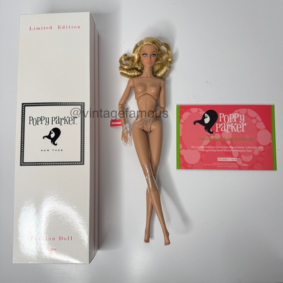 Star Muse Poppy Parker Doll Nude COA Slim Box - Picture 2 of 4